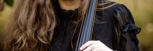 HS Girl holding Cello